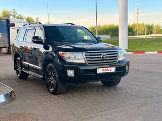 2014 Toyota Land Cruiser 200 Series Рестайлинг 1, чёрный, 3500000 рублей, вид 3