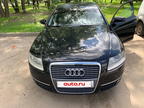 2007 Audi A6 III (C6), чёрный, 1000000 рублей - вид 1