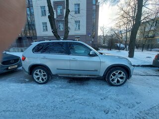 2007 BMW X5 3.0si II (E70), серебристый, 1400000 рублей, вид 2
