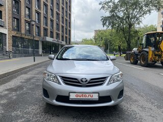2013 Toyota Corolla X (E140, E150) Рестайлинг, серый, 1490000 рублей, вид 3