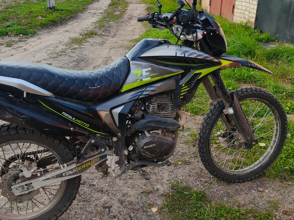 2023 Regulmoto TE 250 PR, зелёный, 125000 рублей - вид 10