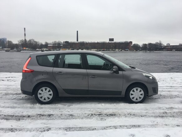 2009 Renault Scenic Grand III, серый - вид 1