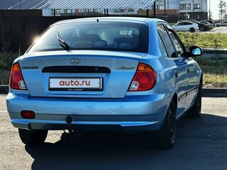 2005 Hyundai Accent II Рестайлинг, синий, 450000 рублей, вид 3