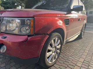 2007 Land Rover Range Rover Sport I, красный, 1300000 рублей, вид 3