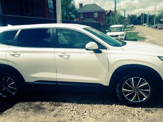 2018 Hyundai Santa Fe IV, белый, 2600000 рублей, вид 5