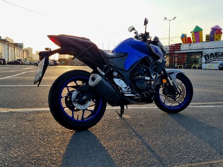 2021 Yamaha MT-03, синий, 500000 рублей, вид 5