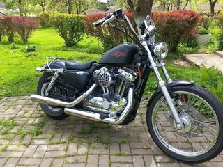 2014 Harley-Davidson Sportster 1200, чёрный, 854088 рублей, вид 5