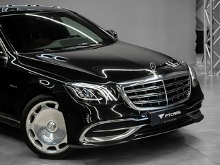 2017 Mercedes-Benz Maybach S-Класс 450 I (X222) Рестайлинг, чёрный, 7244000 рублей, вид 4