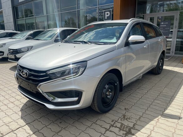 2026 Lada (ВАЗ) Vesta SW I Рестайлинг (NG), серебристый, 1885000 рублей