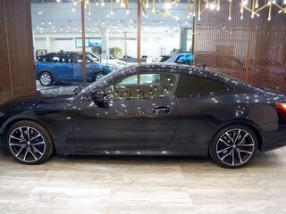 2021 BMW 4 серии 420d xDrive G22, G23, G26, чёрный, 4000000 рублей, вид 4