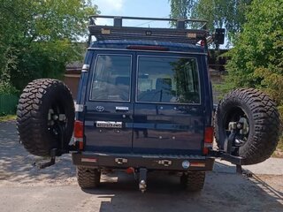 2012 Toyota Land Cruiser 78 70 Series Рестайлинг 1, синий, 6150000 рублей, вид 5