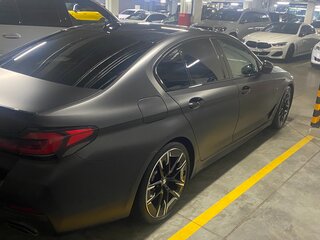 2021 BMW 5 серии 530d VII (G30/G31/G38) Рестайлинг, чёрный, 5500000 рублей, вид 4