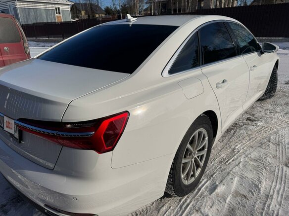 2020 Audi A6 40 TDI V (C8), белый, 4600000 рублей - вид 5
