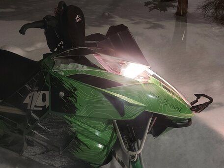 2013 Arctic Cat M-Series, зелёный, 650000 рублей, вид 2