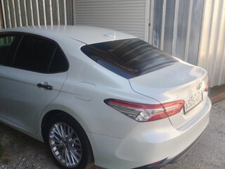 2019 Toyota Camry VIII (XV70), белый, 3500000 рублей, вид 3