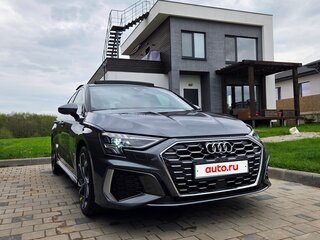2021 Audi A3 Sportback 35 TFSI IV (8Y), серый, 2200000 рублей, вид 1