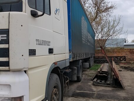 2000 DAF XF 95, белый, 1800000 рублей, вид 2