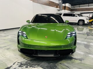 2022 Porsche Taycan Turbo S I, зелёный, 22075248 рублей, вид 3