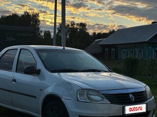 2012 Renault Logan I Рестайлинг, синий, 275000 рублей, вид 3