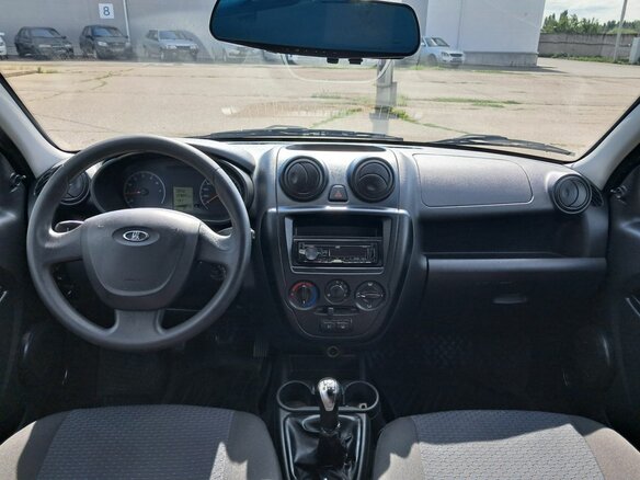 2015 Lada (ВАЗ) Granta I, серебристый - вид 13