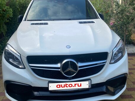 2017 Mercedes-Benz GLE AMG 63 AMG S I (W166), белый, 3000000 рублей, вид 1