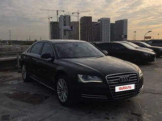 2012 Audi A8 Long III (D4), чёрный, 949000 рублей, вид 1