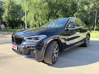 2022 BMW X6 40i III (G06), синий, 9700000 рублей, вид 3
