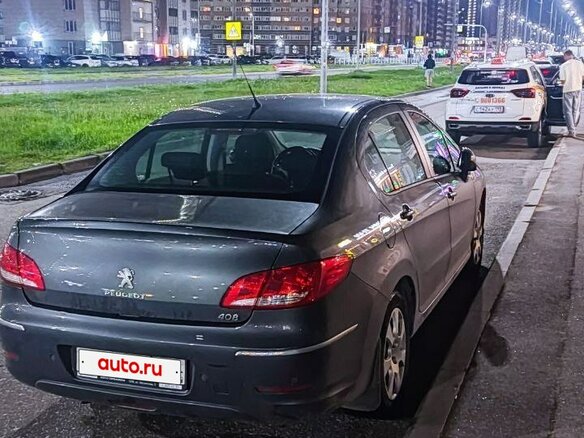2020 Peugeot 408 I Рестайлинг, серый, 1200000 рублей - вид 1