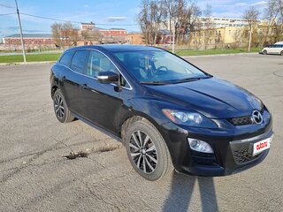 2011 Mazda CX-7 I Рестайлинг, чёрный, 1330000 рублей, вид 3