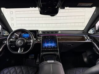 2020 Mercedes-Benz S-Класс 450 Long 4MATIC VII (W223), чёрный, 6349000 рублей, вид 2