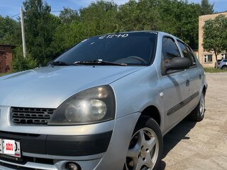 2002 Renault Symbol I Рестайлинг, серый, 230000 рублей, вид 1