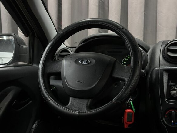 2013 Lada (ВАЗ) Granta I, серебристый - вид 9