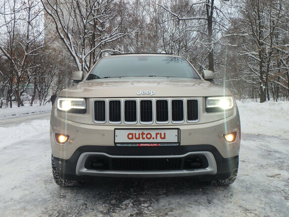 2013 Jeep Grand Cherokee IV (WK2) Рестайлинг, бежевый