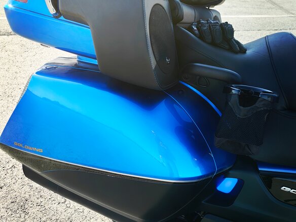 2017 Honda GL 1800 Gold Wing, синий, 2000000 рублей - вид 17