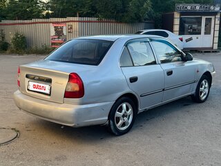 2006 Hyundai Accent ТагАЗ II, серебристый, 200000 рублей, вид 2