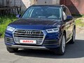 2019 Audi Q5 45 TFSI II (FY), синий, 2800000 рублей - вид 2