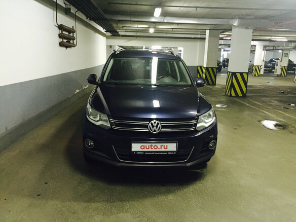 2012 Volkswagen Tiguan I Рестайлинг, синий