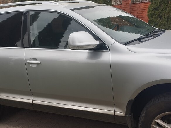 2009 Volkswagen Touareg I Рестайлинг, серебристый, 1850000 рублей - вид 14