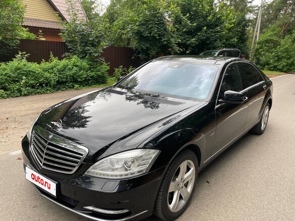 2012 Mercedes-Benz S-Класс 500 Long V (W221) Рестайлинг, чёрный, 2300000 рублей