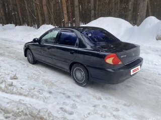 2008 Kia Spectra I Рестайлинг 2, чёрный, 270000 рублей, вид 4