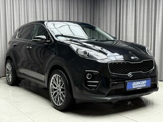 2017 Kia Sportage IV, чёрный, 1929000 рублей, вид 2