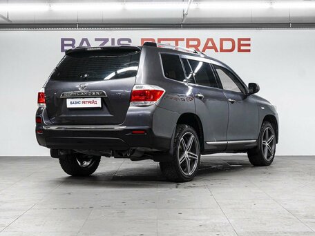 2011 Toyota Highlander II (XU40) Рестайлинг, серый, 1970000 рублей, вид 5