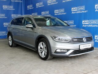 2016 Volkswagen Passat Alltrack B8, серебристый, 1370000 рублей, вид 2