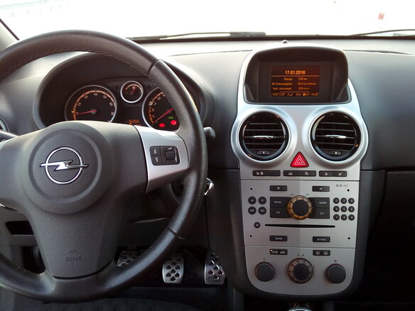 2008 Opel Corsa GSi D, чёрный - вид 5