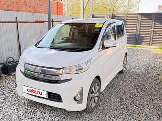 2014 Mitsubishi eK Custom I, белый, 740000 рублей, вид 1