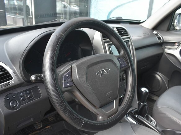 2014 Chery Tiggo (T11) I Рестайлинг (FL), синий - вид 12