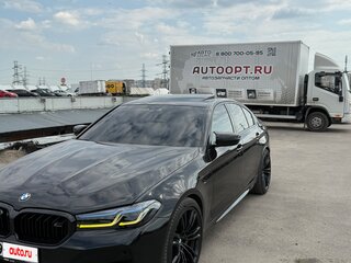 2019 BMW 5 серии 540i xDrive VII (G30/G31/G38), чёрный, 5100000 рублей, вид 3