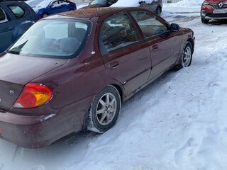 2007 Kia Spectra I Рестайлинг 2, красный, 300000 рублей, вид 2
