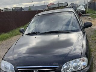 2008 Kia Spectra I Рестайлинг 2, чёрный, 230000 рублей, вид 3