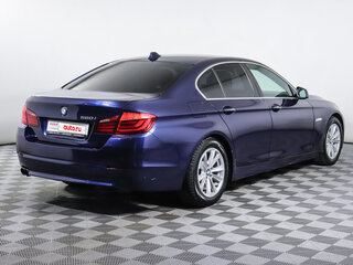 2013 BMW 5 серии 520i VI (F10/F11/F07) Рестайлинг, синий, 1900000 рублей, вид 5
